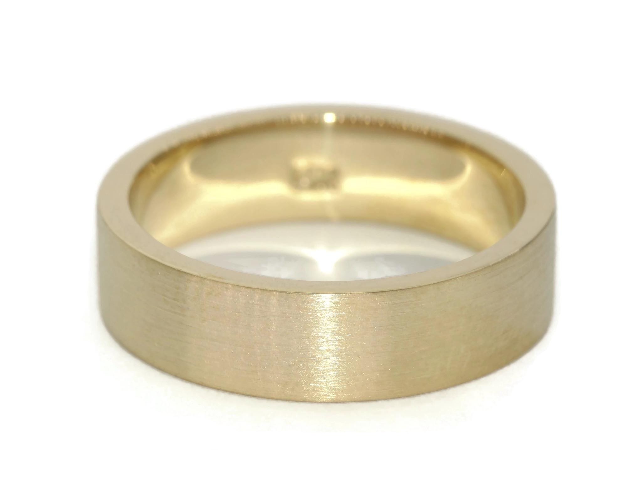 6 mm Wide Eternity Band Satin Finish