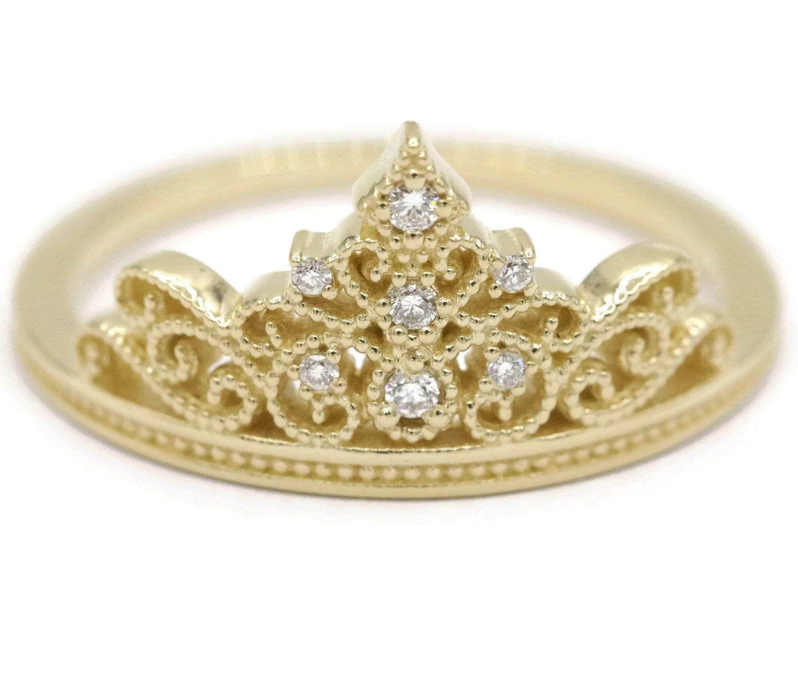 Custom Made Tiara Fairy Tale Princess Ring
