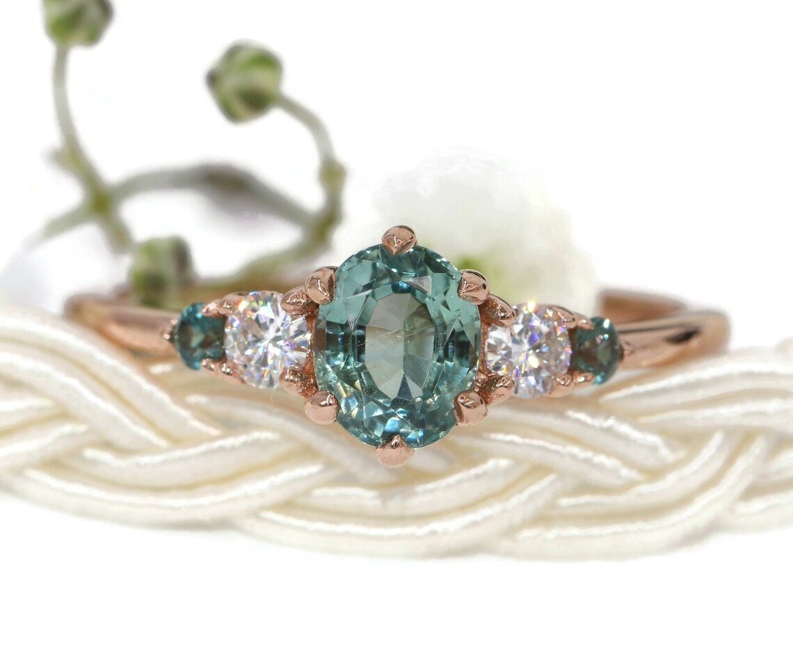 Custom Made 5 Stone Engagement Ring Setting ONLY