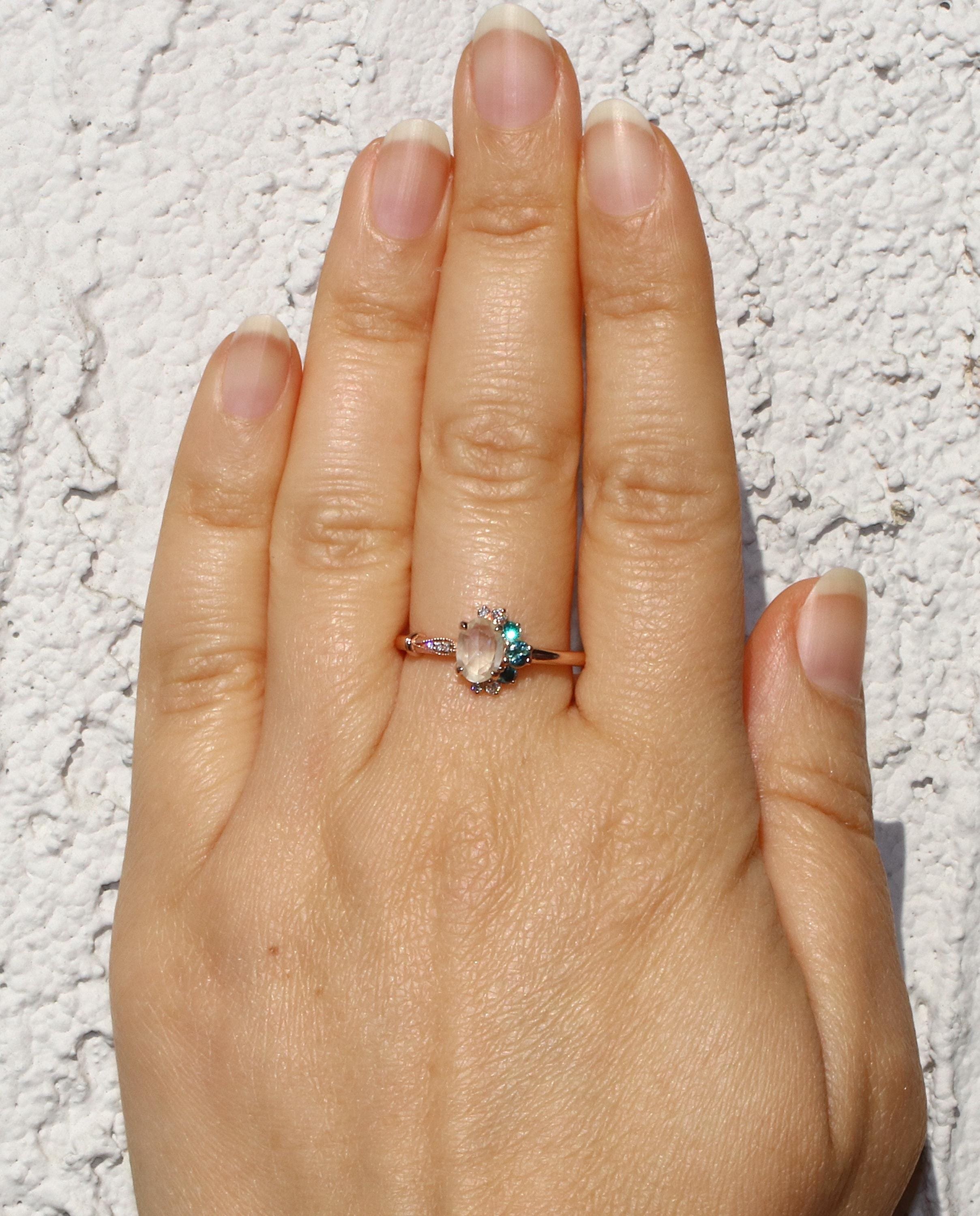Stunning proposal ring by Irina