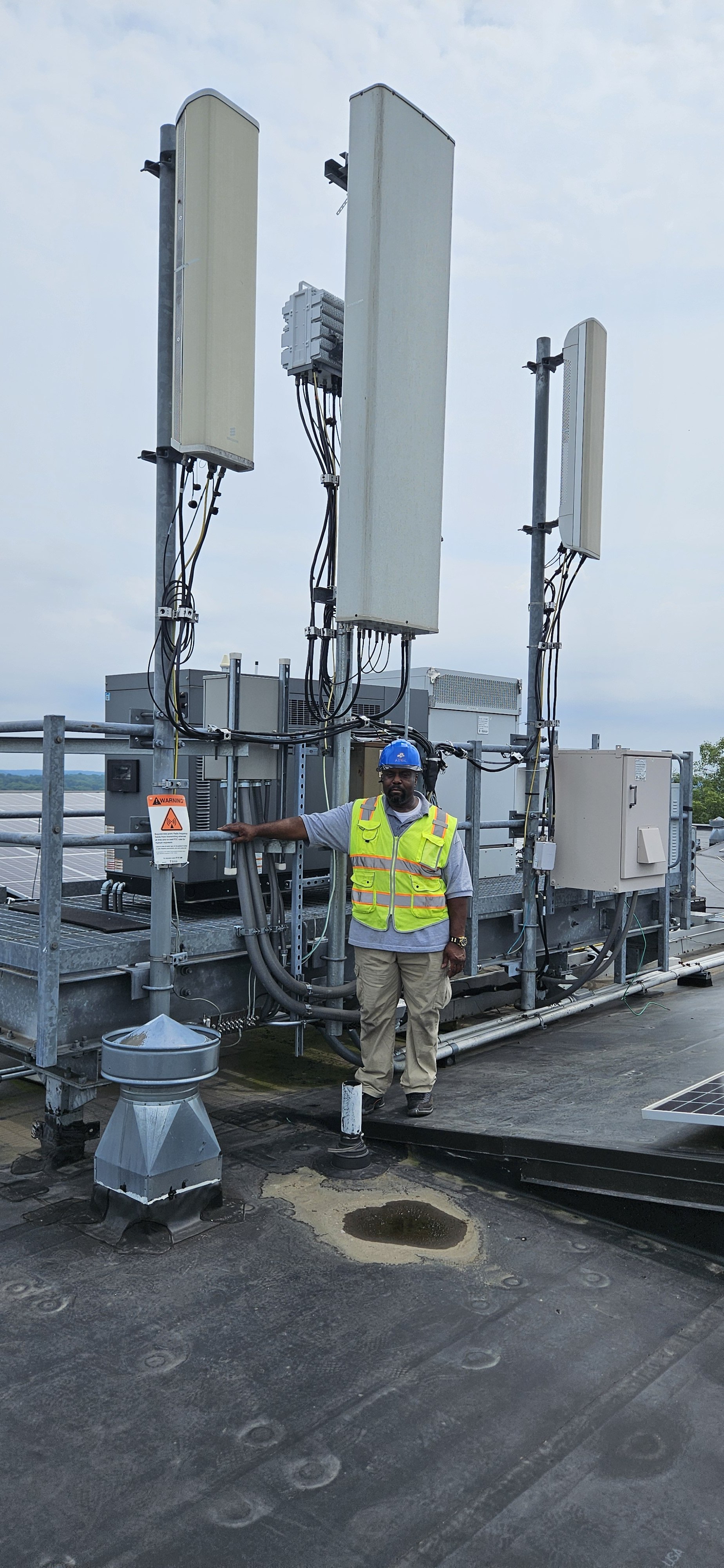 Herman from Those Guys Aerial is doing cell tower inspections in Connecticut.