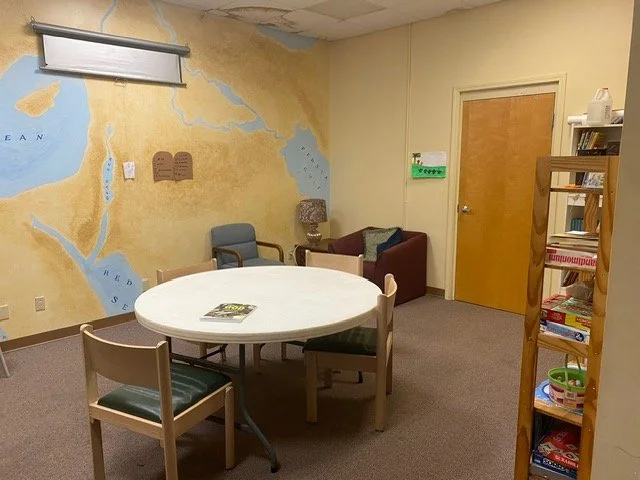 Library - view towards classroom hall