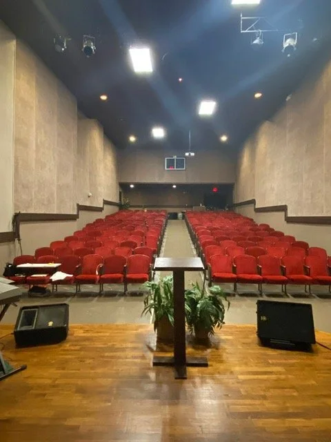 View from stage