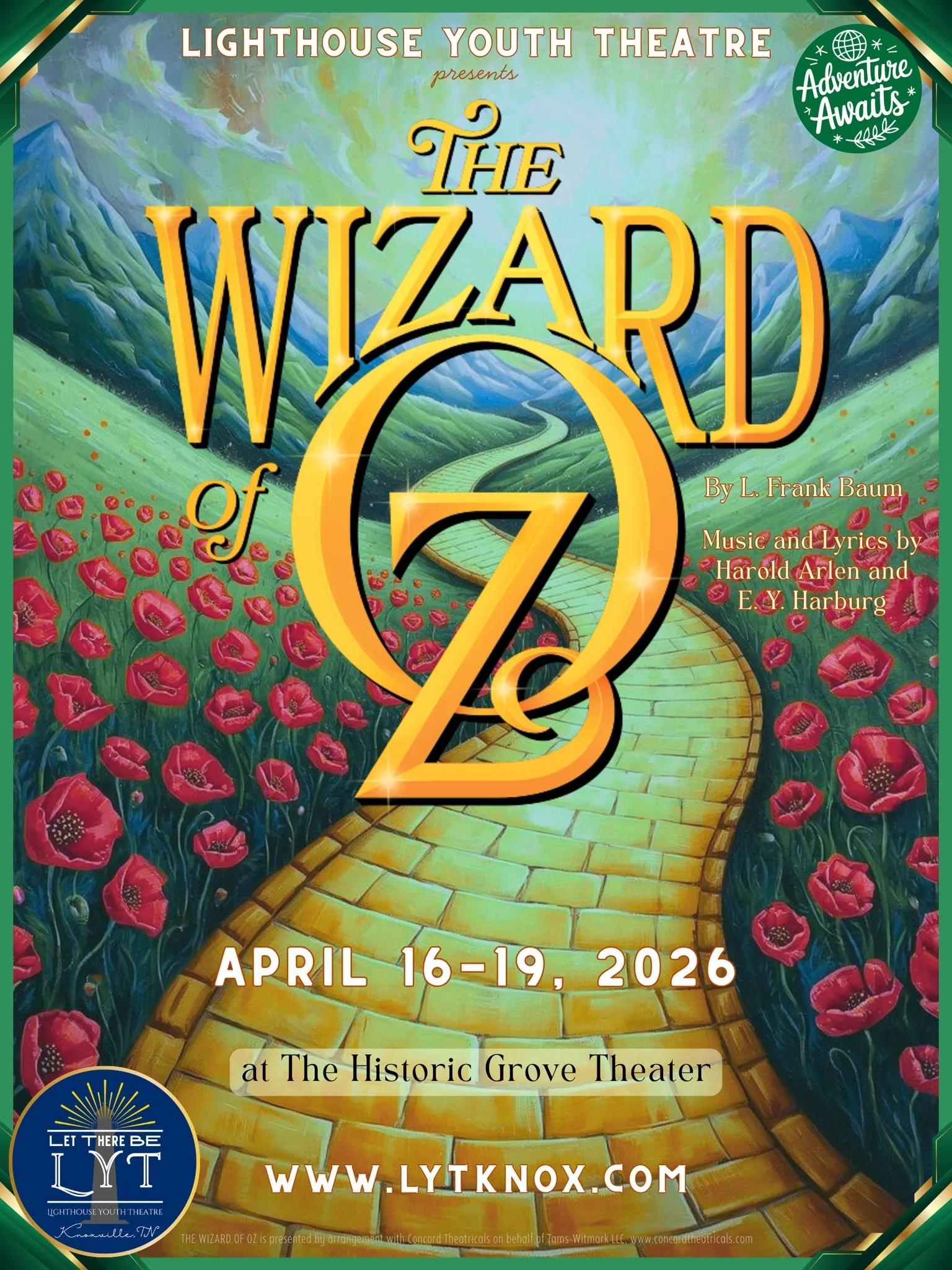 Lighthouse Youth Theater presents, "The Wizard of Oz"