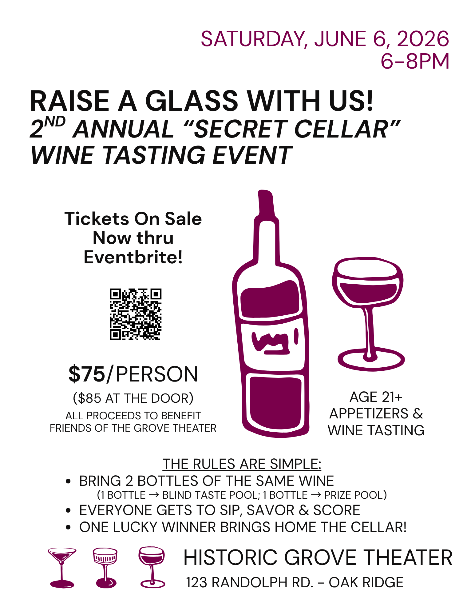 Friends of the Grove: 2nd Annual Wine Event