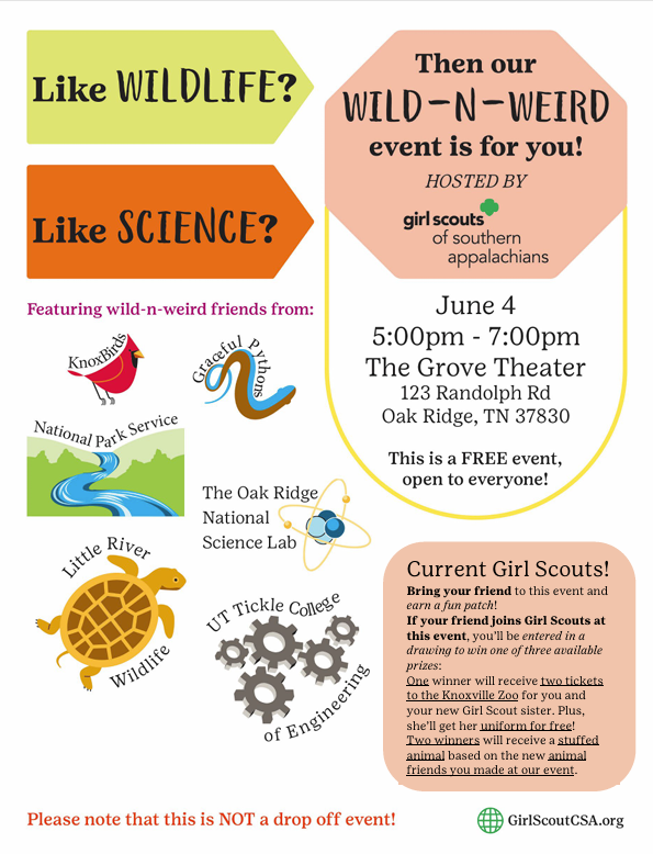 Girl Scout Interest Night & Family Fun