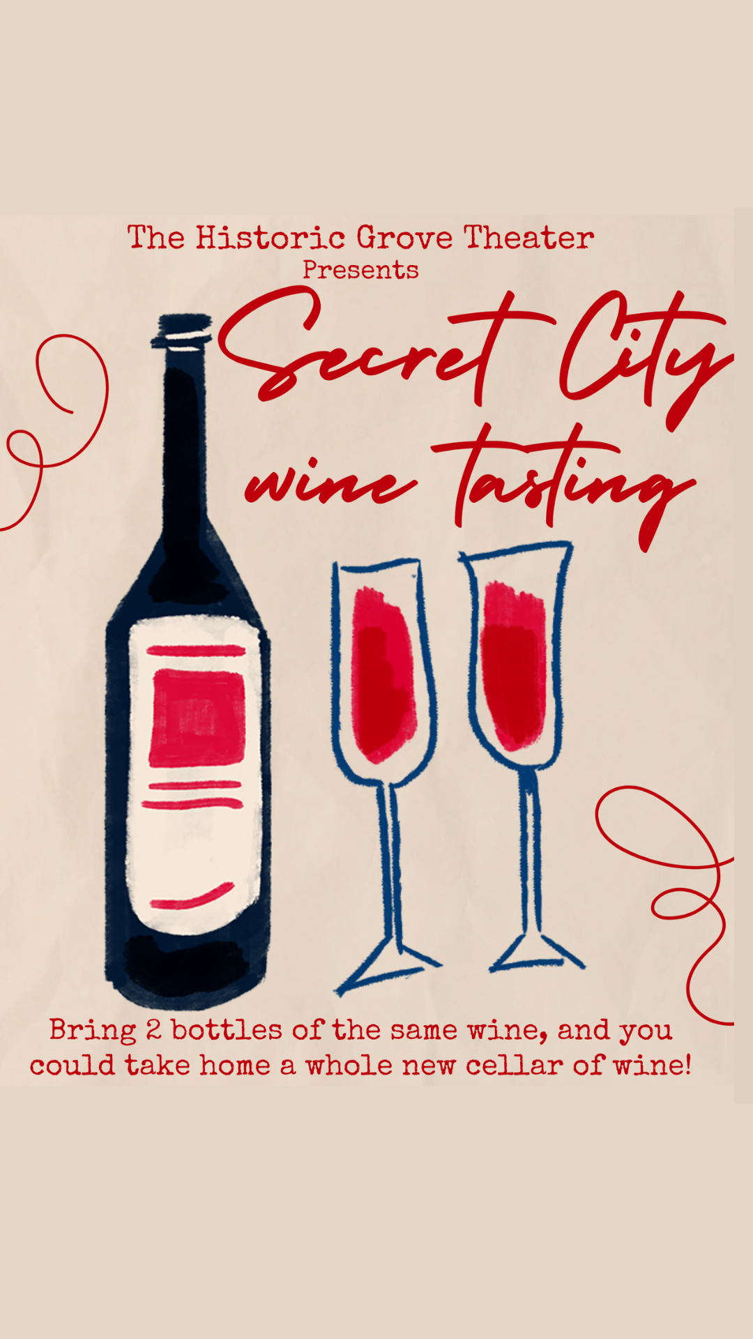 Secret City Winetasting Event