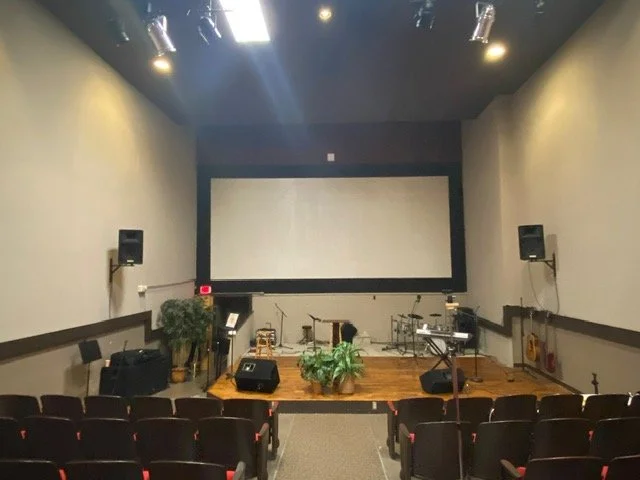 Movie Screen & Stage
