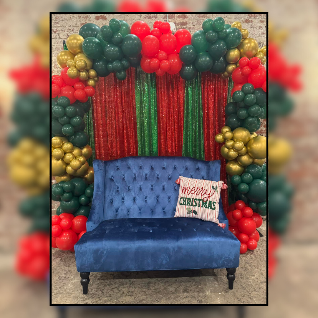 Blue Velvet Loveseat