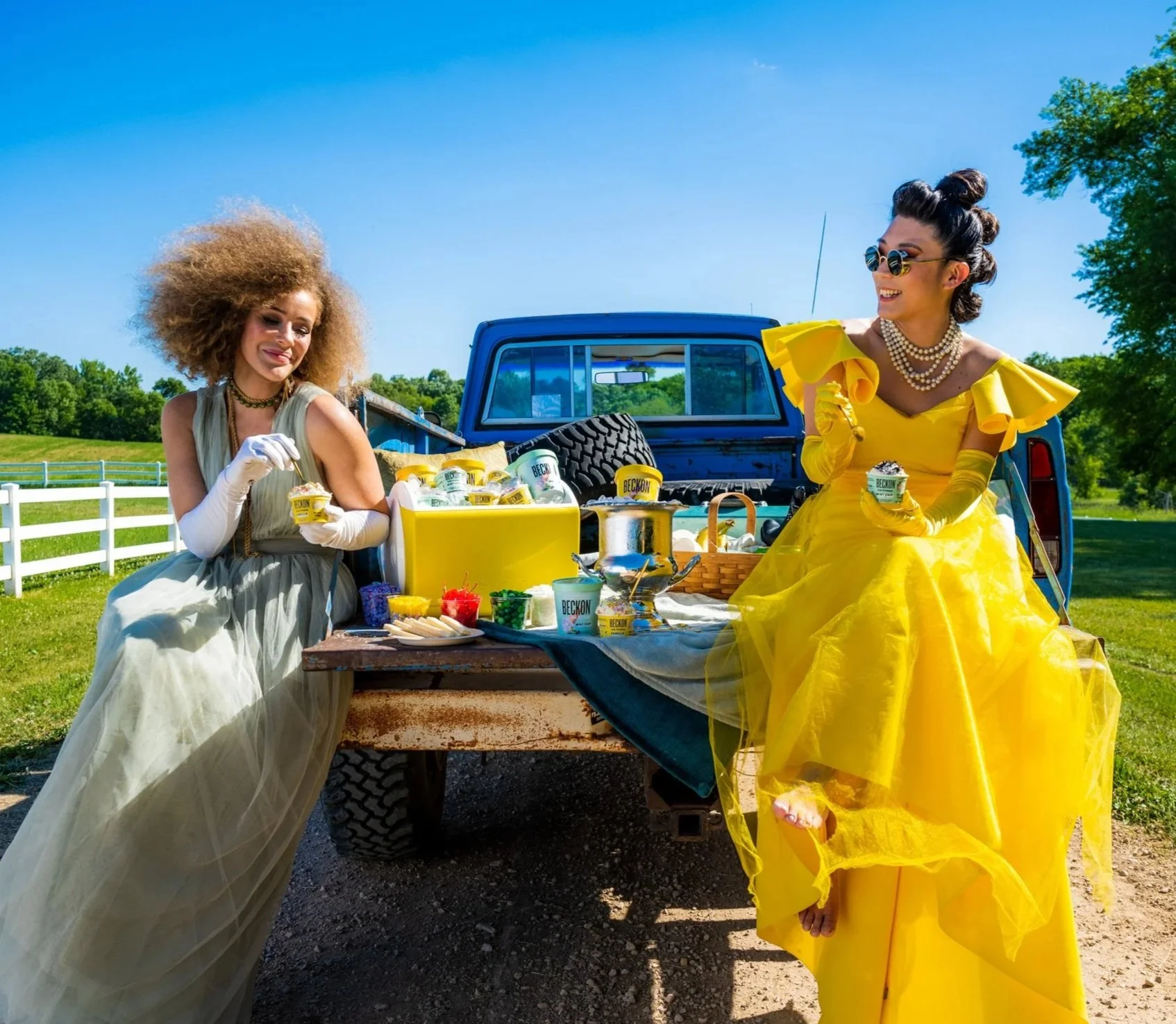 Beckon Ice Cream. Campaign & Content.