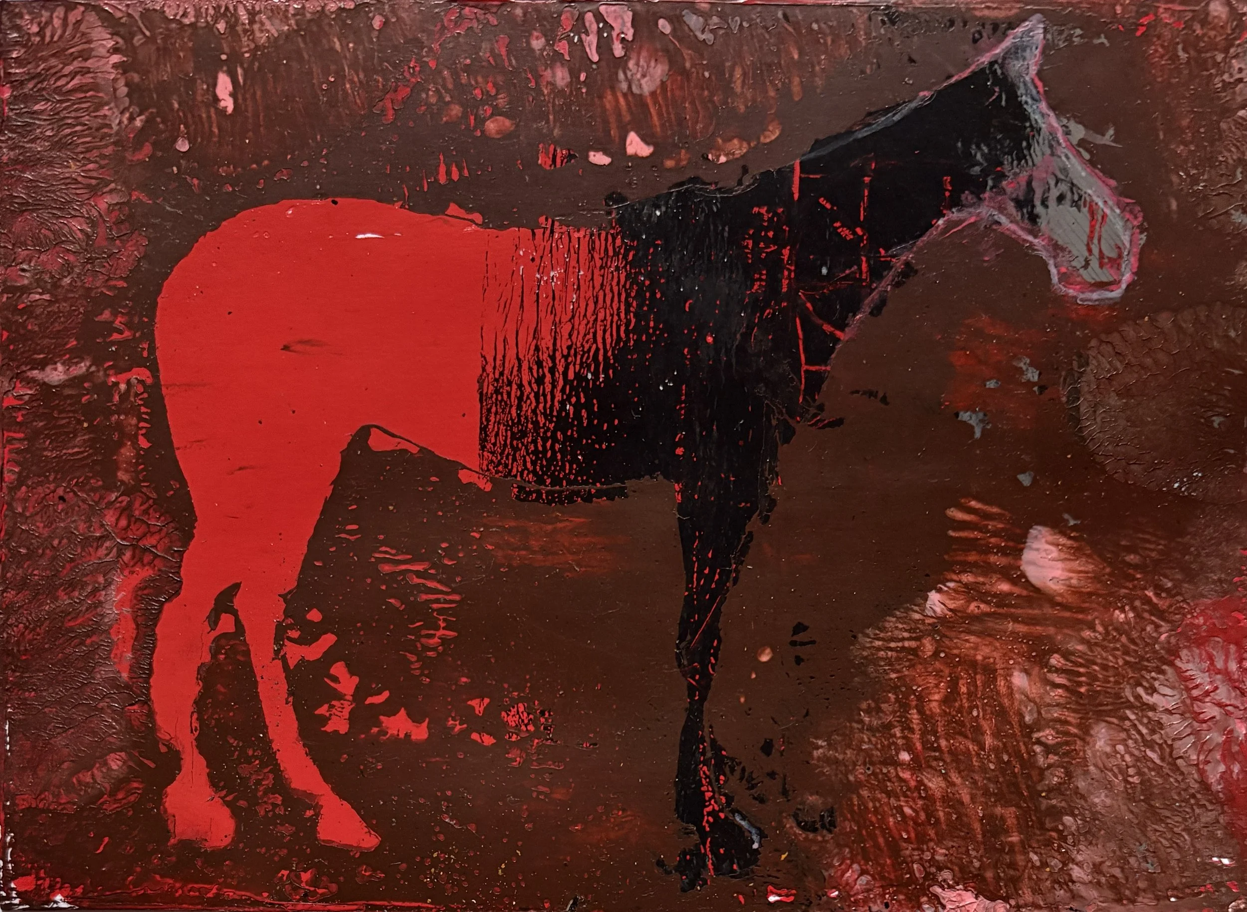 Rim Of The Grave 5x7 inches
Acrylic on Paper