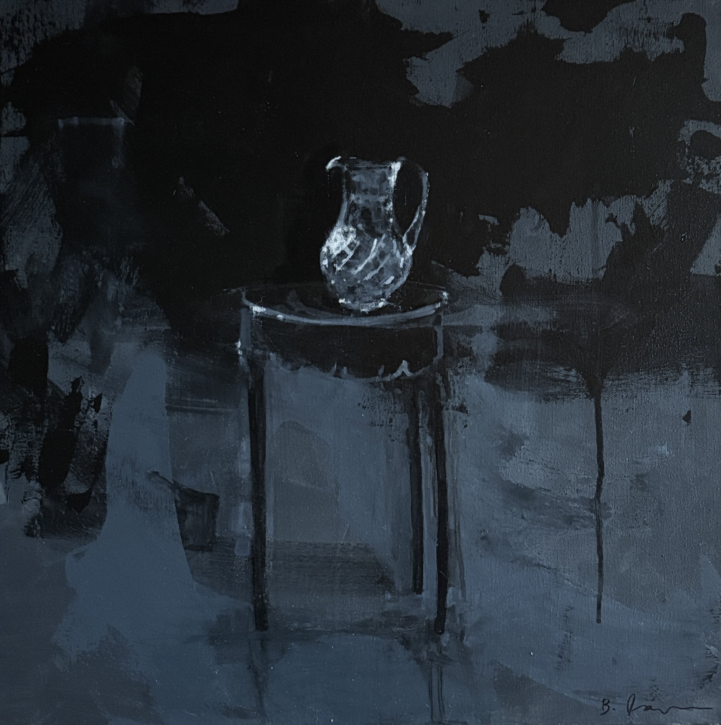 All The Gray
20x20 Oil/Board