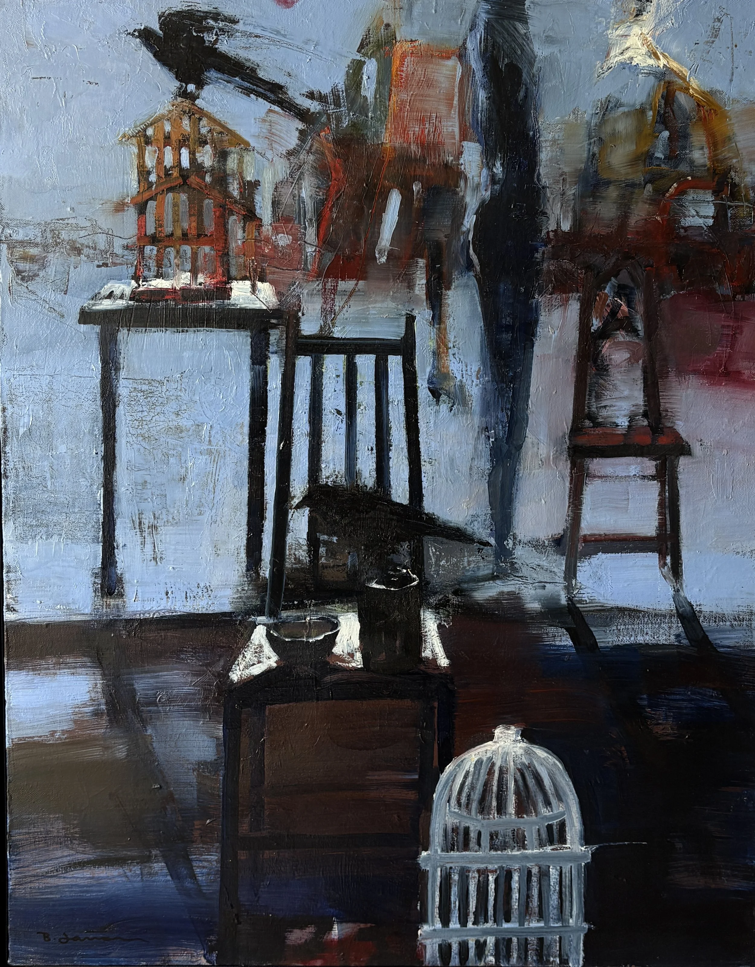 Perfect Distance 
28x22 Oil/Canvas