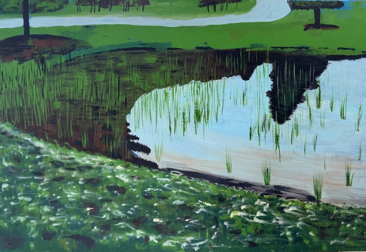 Towards Idelman's Run | Emily Strulson | 24 x 36 | $1800
