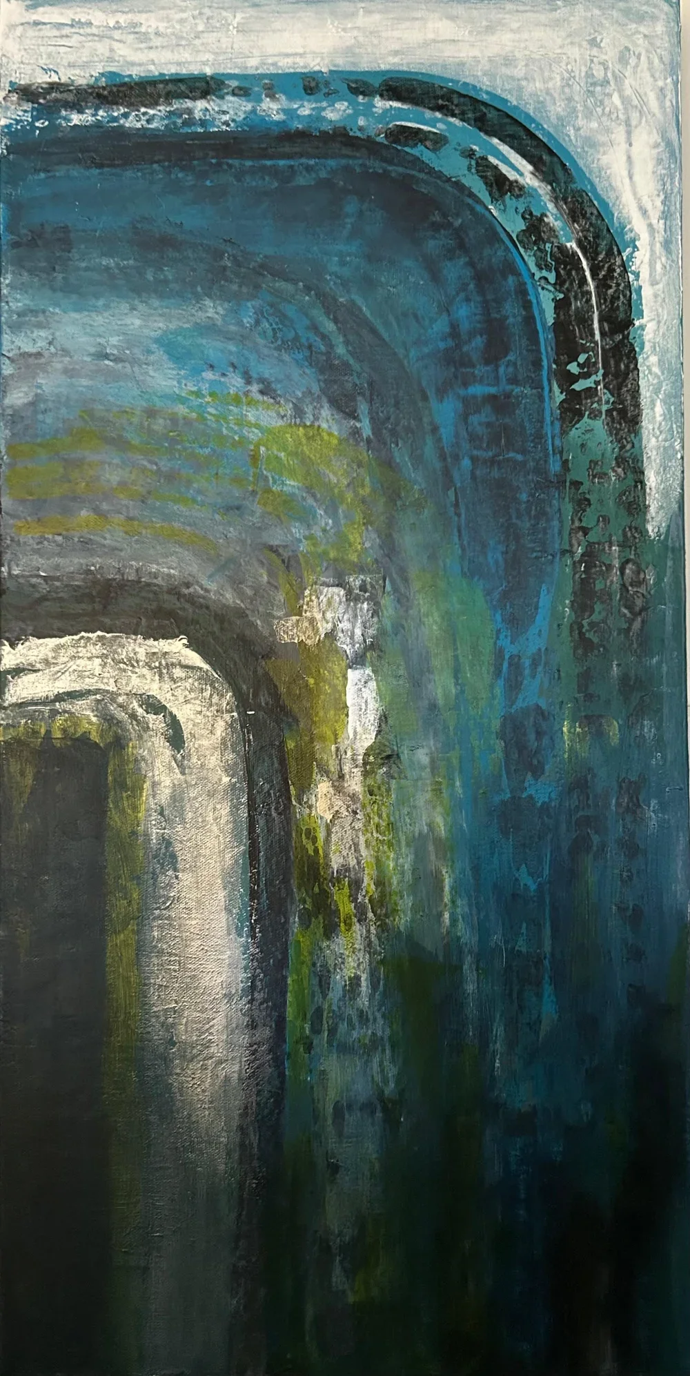 Falling Waters | Kamael Mishra | 15 x 30 | $475