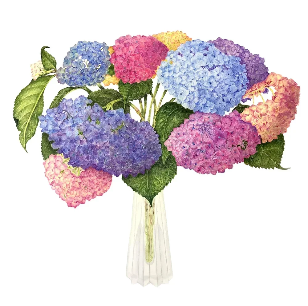 Hydrangea Happiness | Margaret Rose Hahn | 20 x 14 | NFS