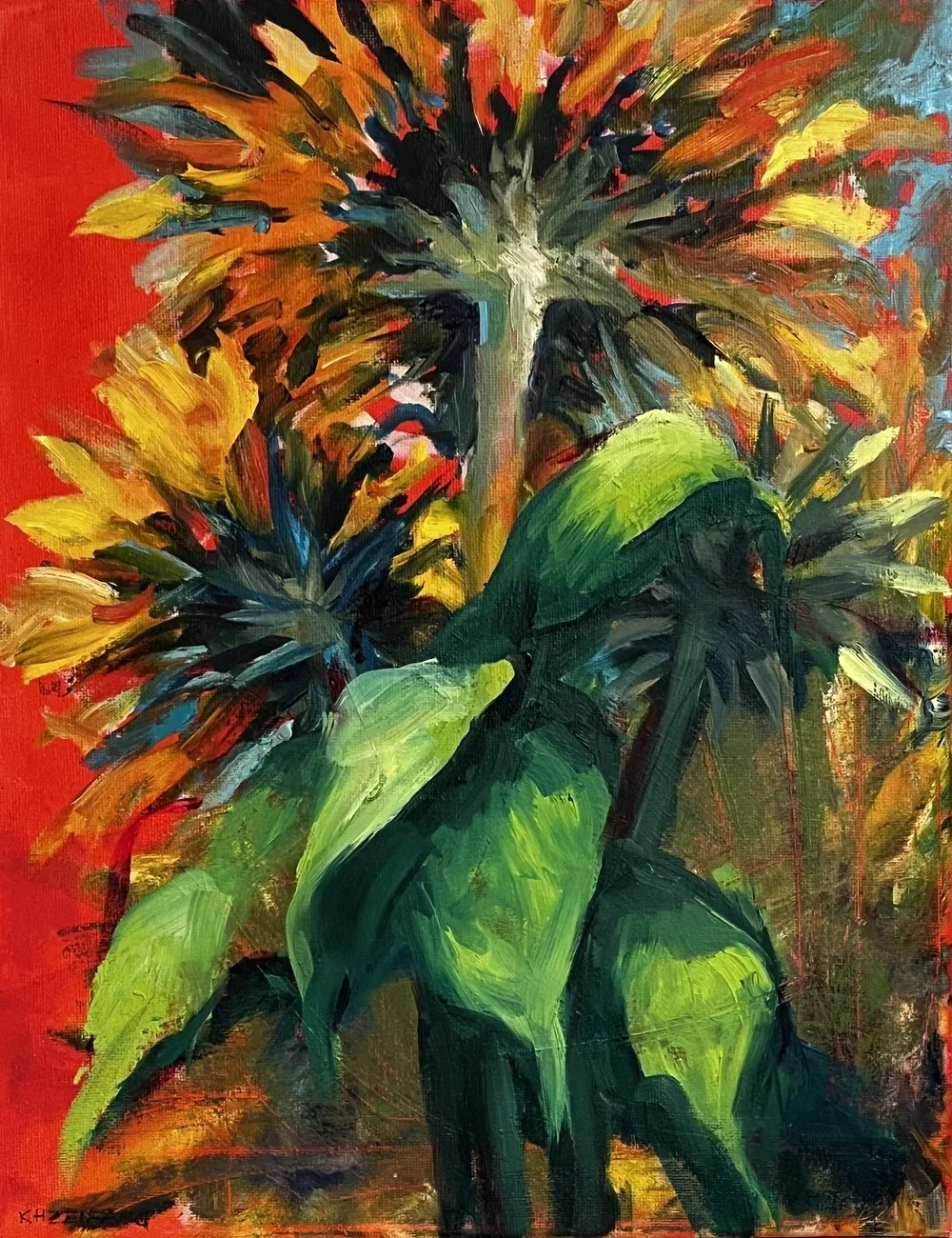 Sun Burst | Kathleen Zeifang | 11 x 14 | $300