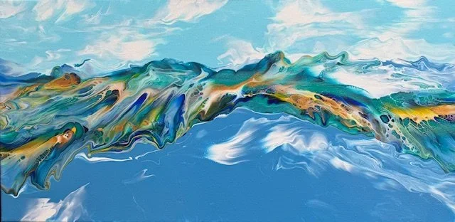 Summer Alchemy | Rachael Rice | 20 x 10 | $350