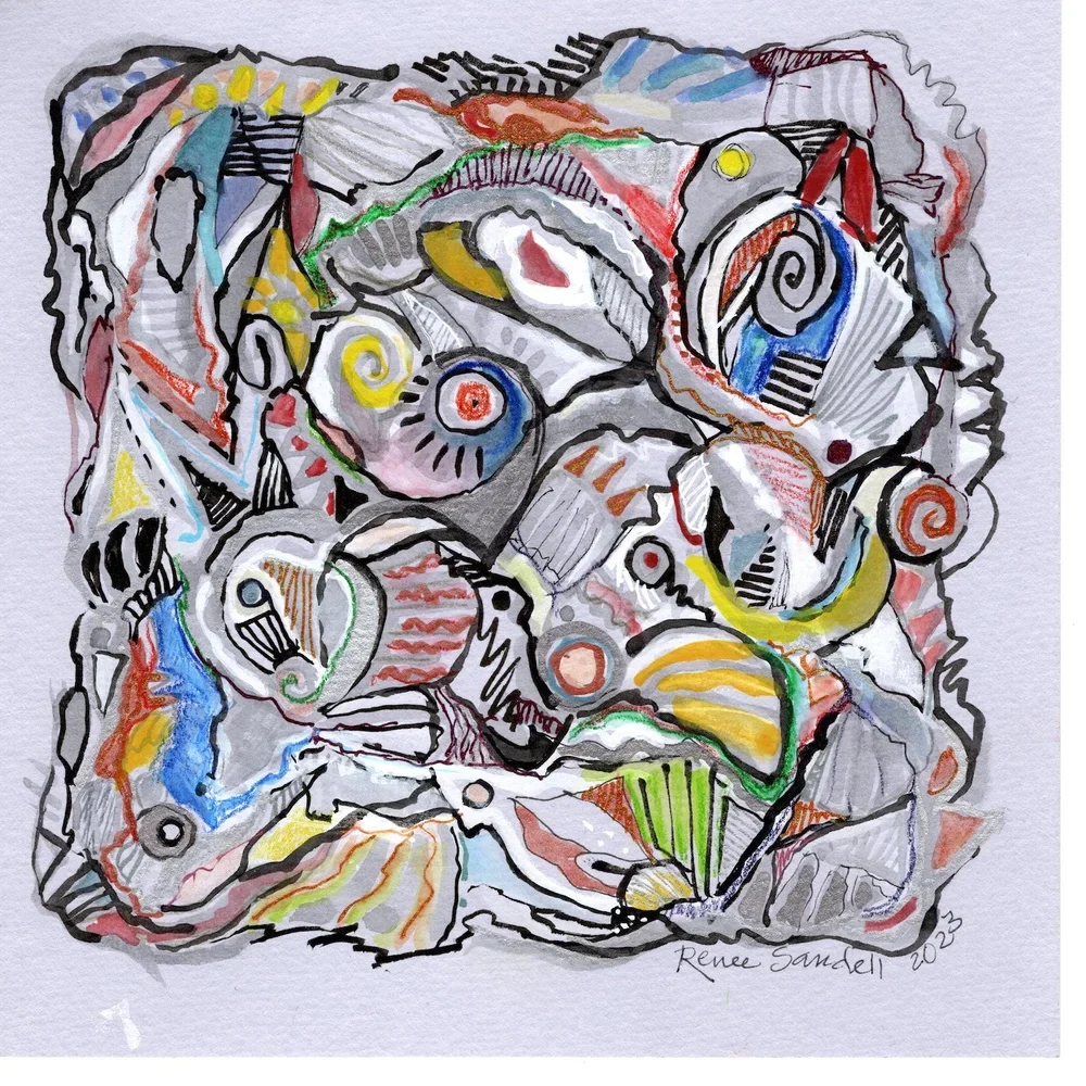 Summer Exploration | Renee Sandell | 8 x 8 | $175