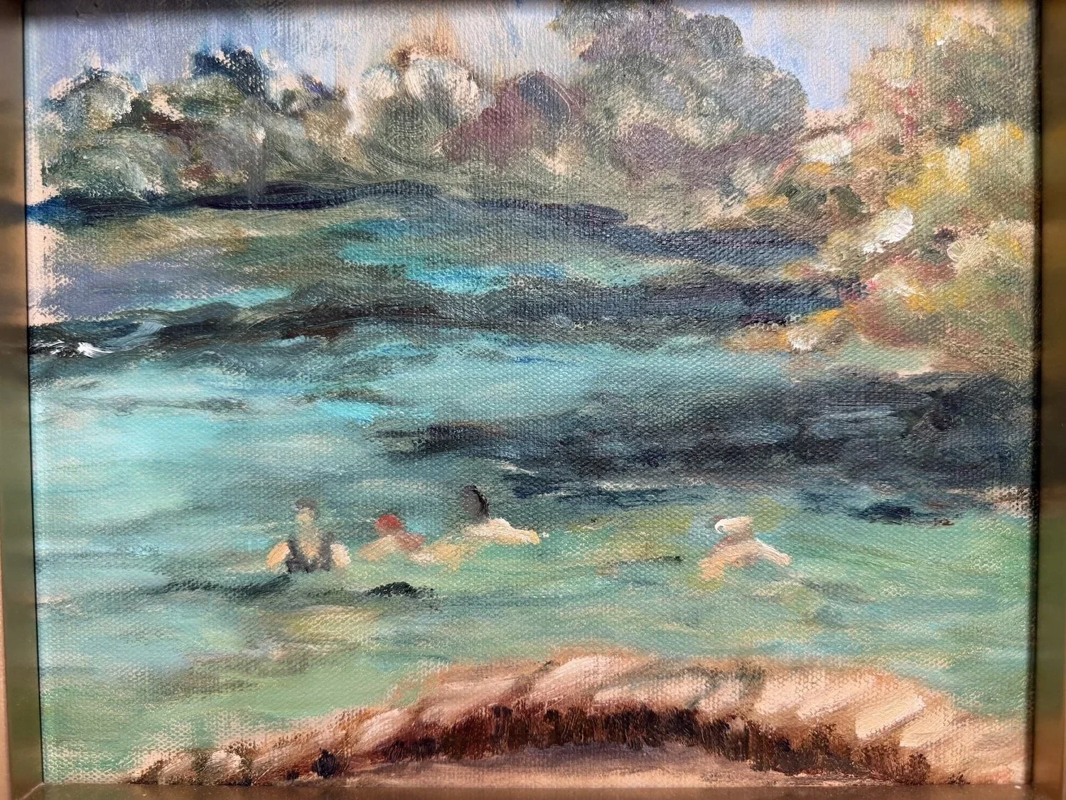 Swimming in Croatia | Sonita Singh | 11 x 9 | $200
