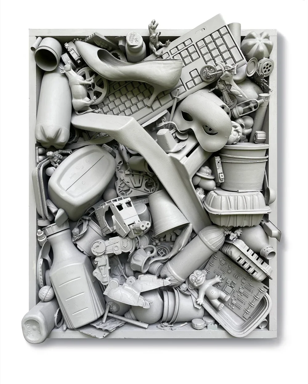 Plastic Tsunami - Drift 2 | Taina Litwak | 24 x 30 | $2000