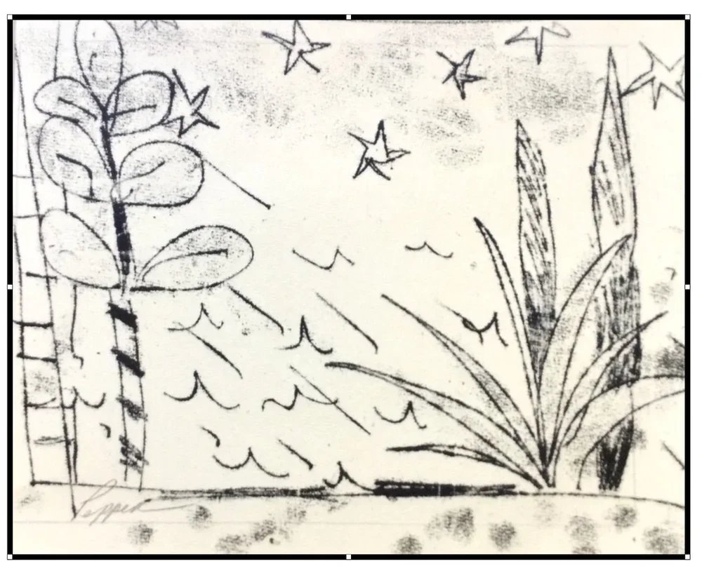 Sweet Summer Night | Linda Pepper | 13 x 16 (without frame) | $ 350