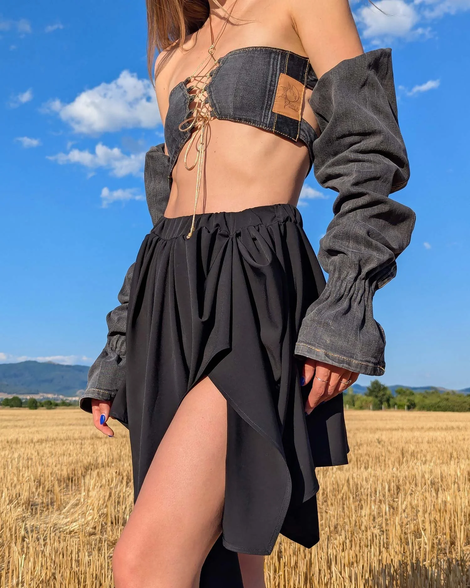 ELVA asymmetric fairy skirt