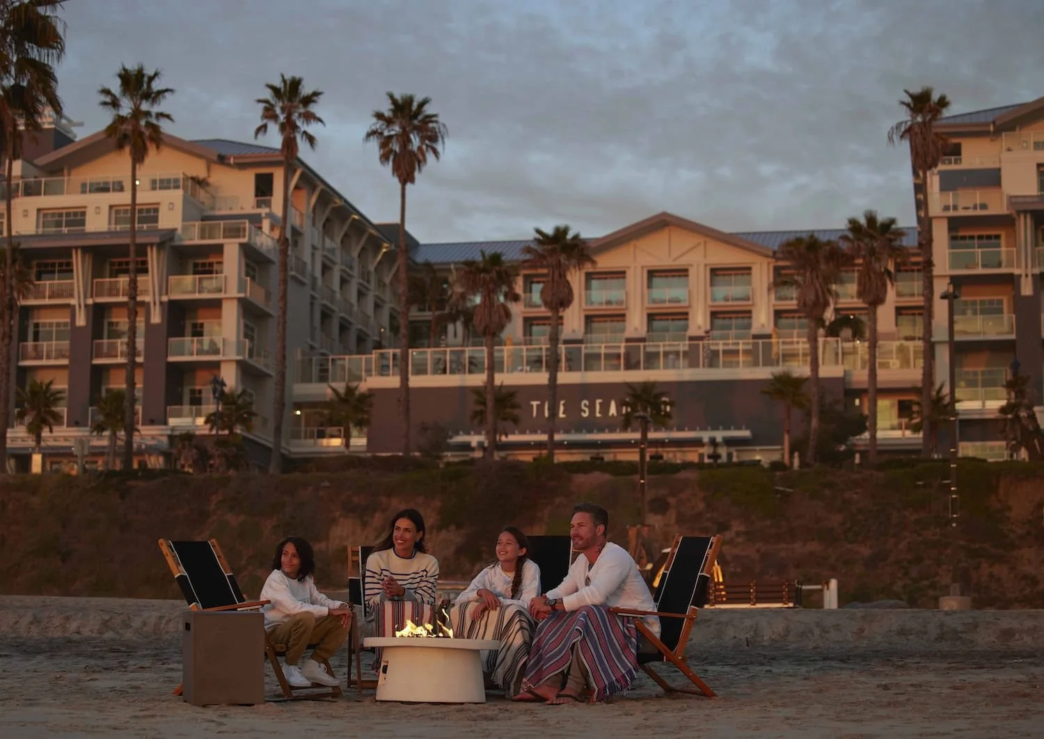 Bonfire at Seabird
