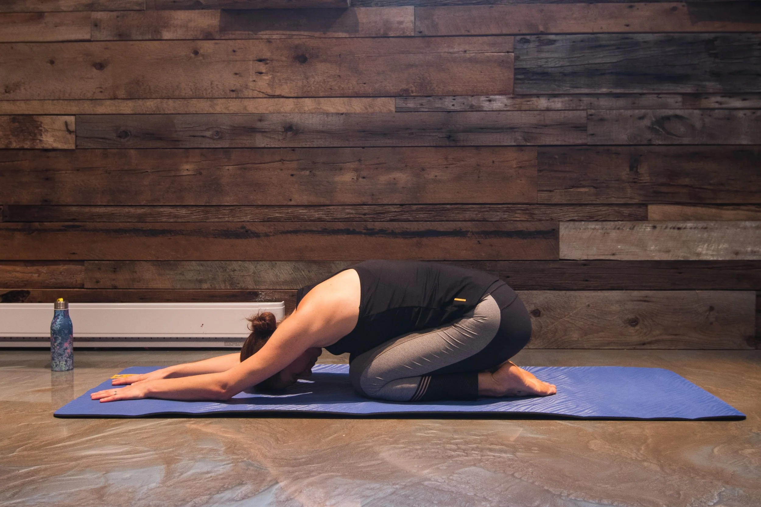 Stretching in the Yoga Room by Heather August.jpg