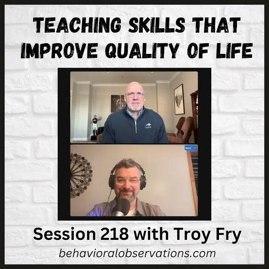 Behavioral Observations Podcast Session 218