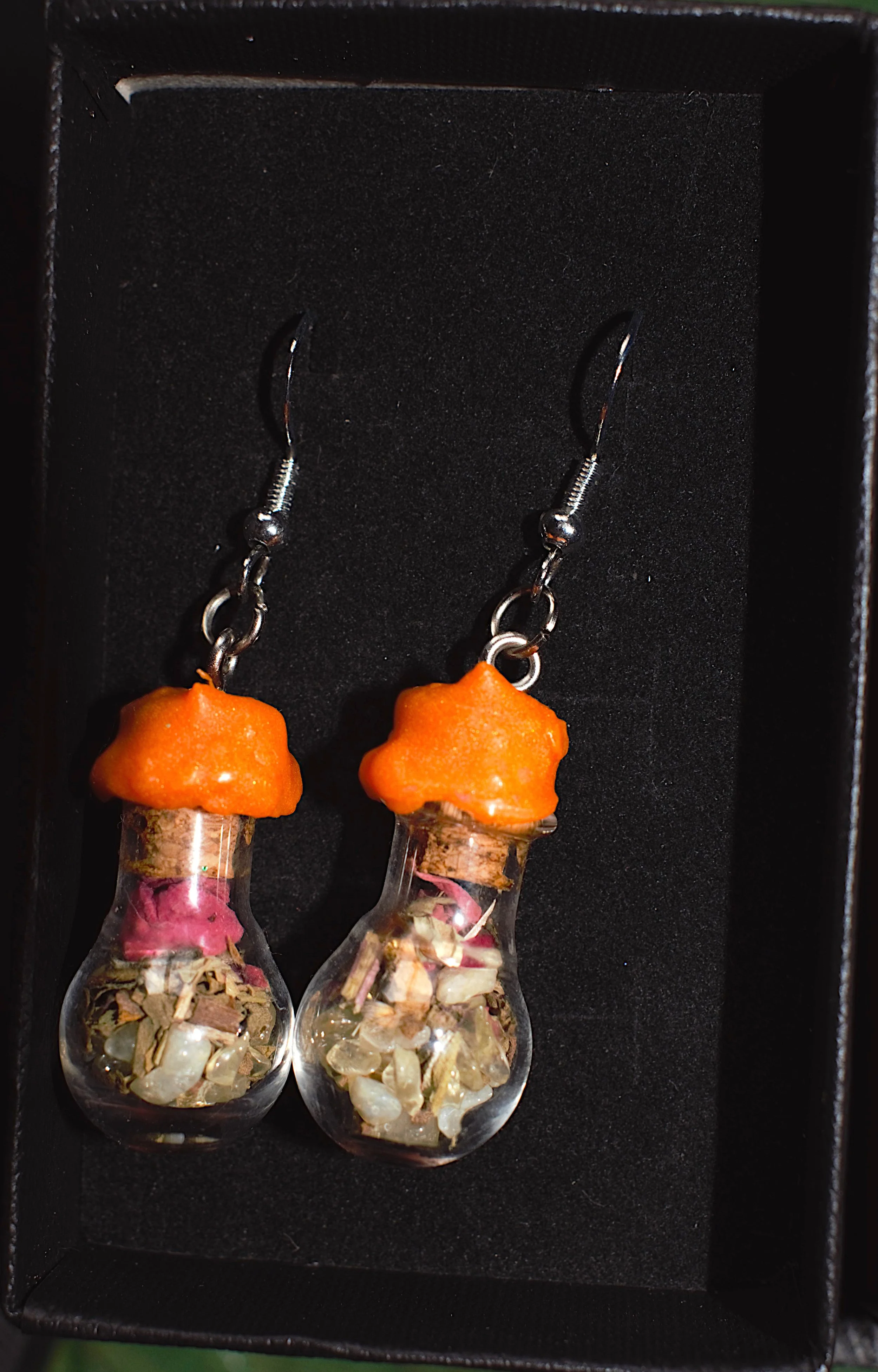 orange wax earrings.jpeg