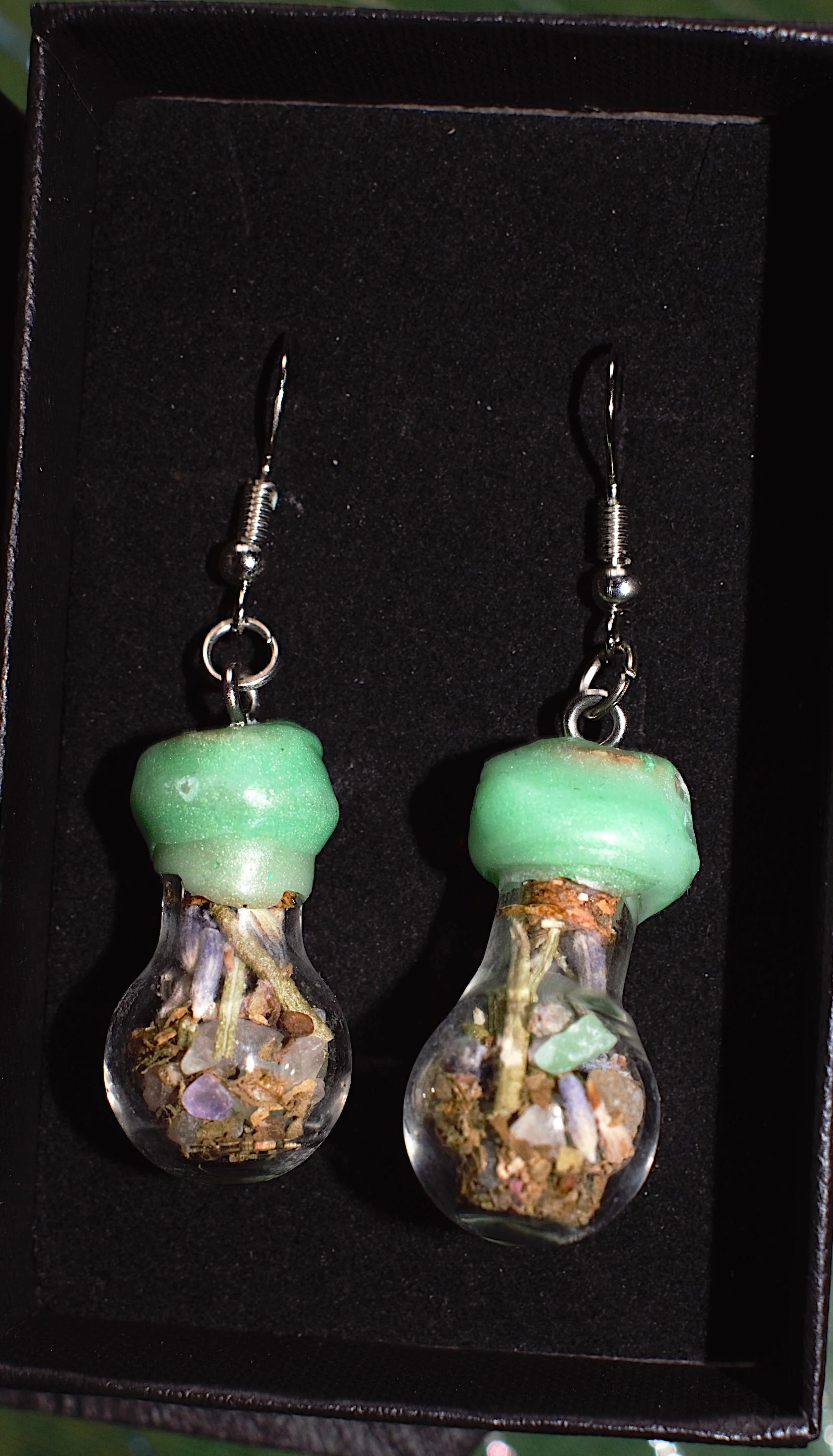 light green wax earrings.jpeg