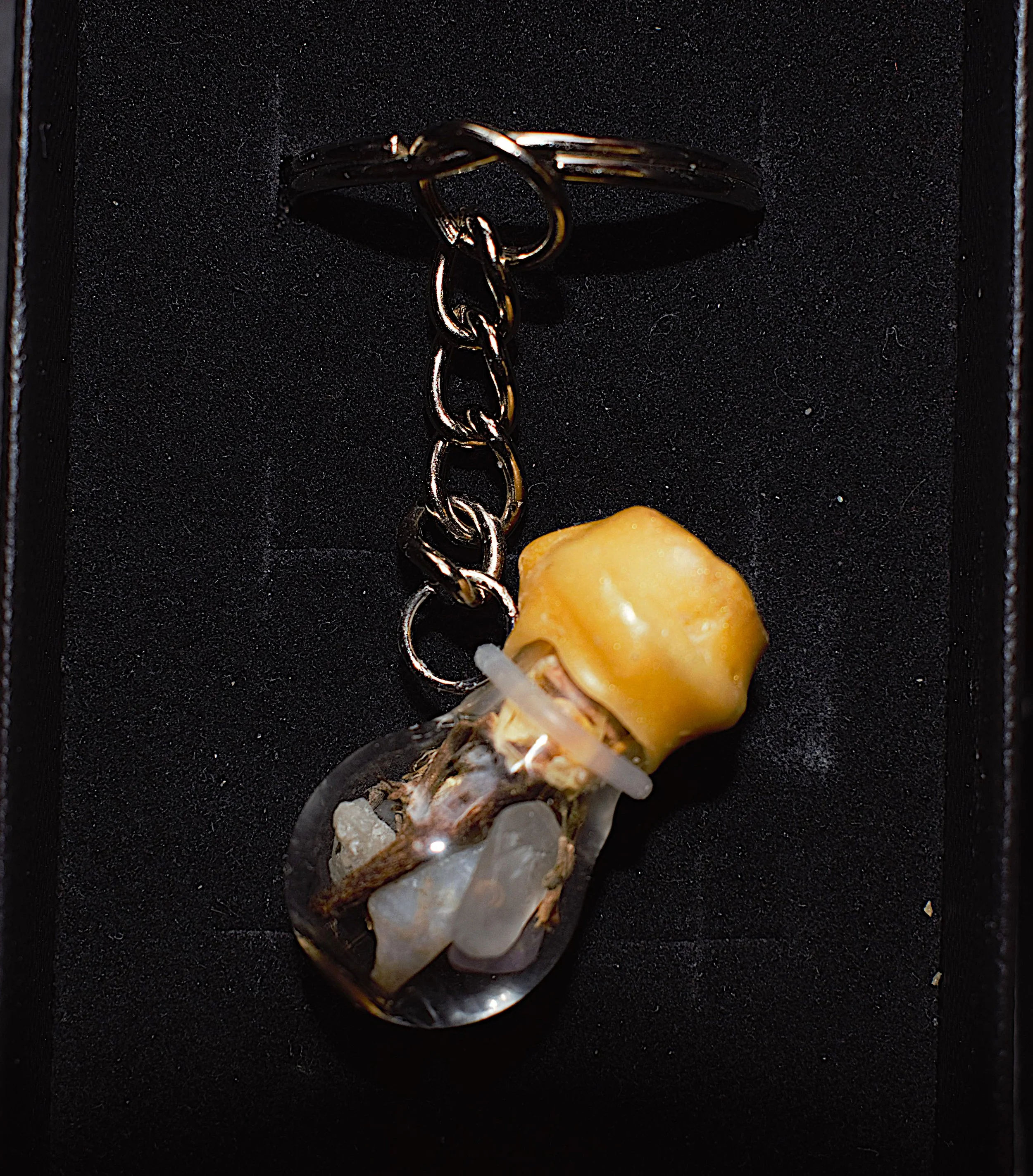 yellow wax keychain.jpeg