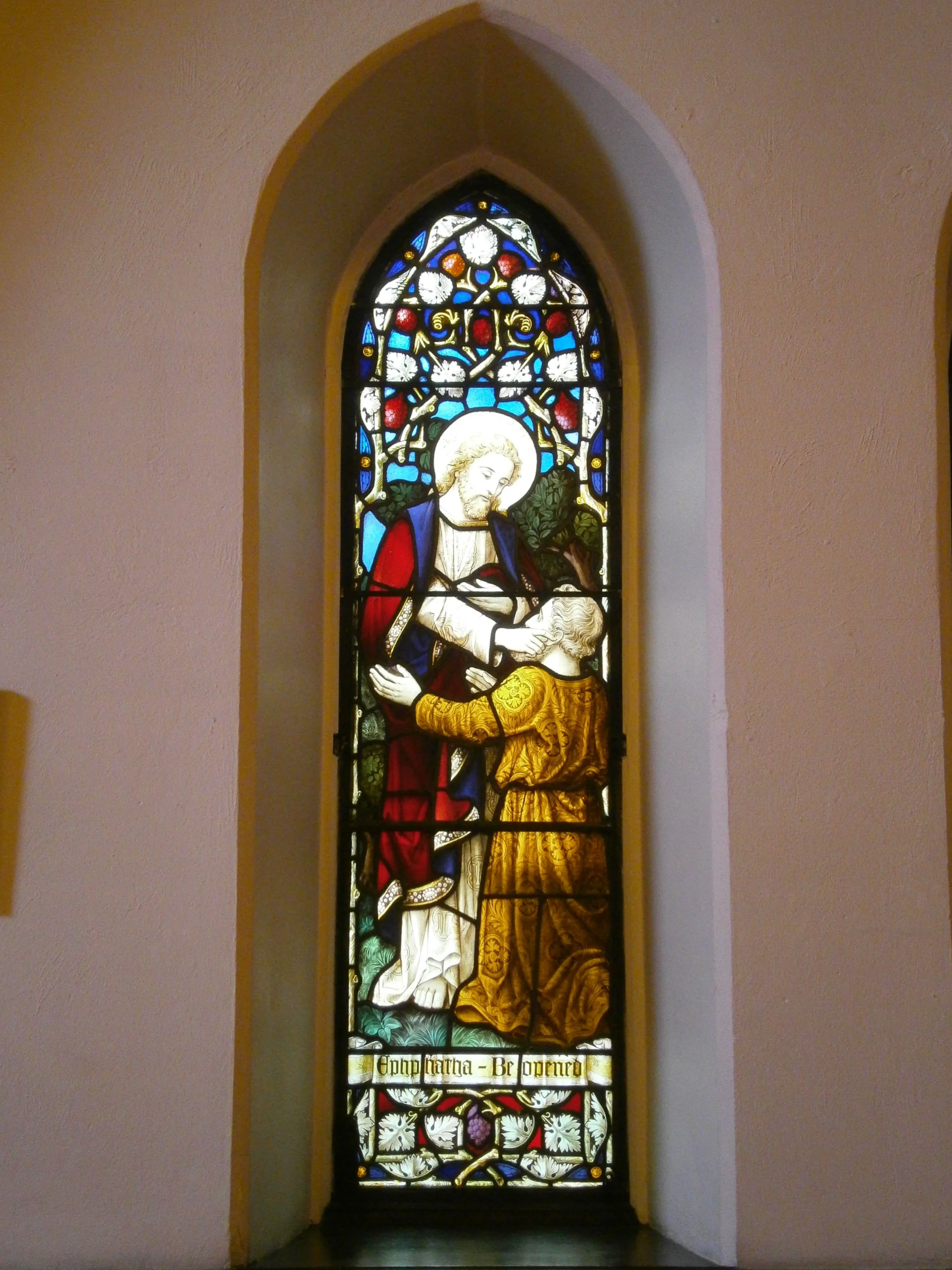 Jesus restores Sight