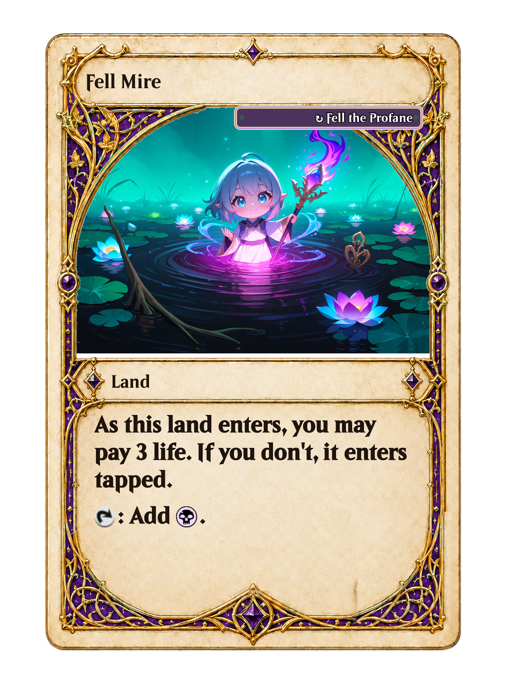 Fell the Profane -- Fell Mire-back-848.png