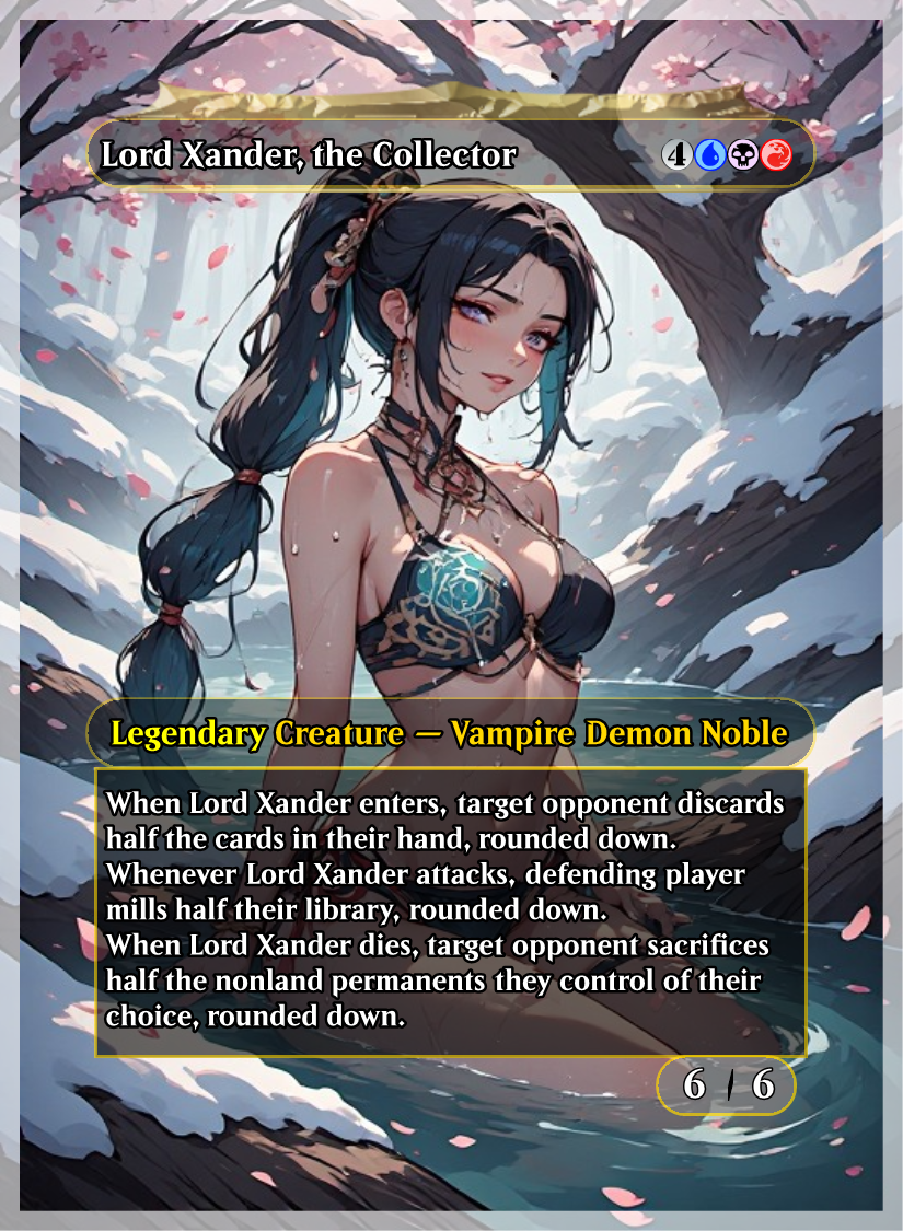 Lord Xander, the Collector (Waifu)