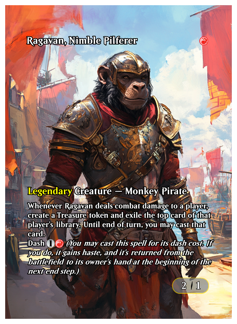 007 - Ragavan Nimble Pilferer.png