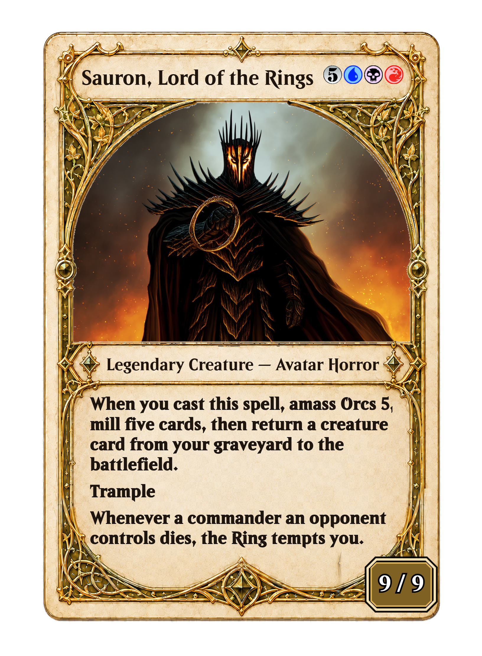 072 - Sauron, Lord of the Rings.png