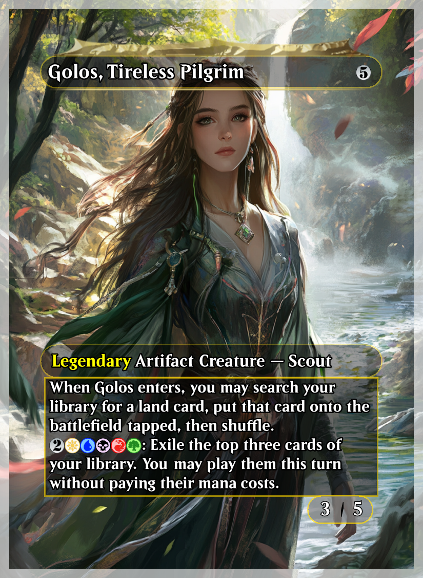 Golos, Tireless Pilgrim (Triggers - Hot Springs Waifu)