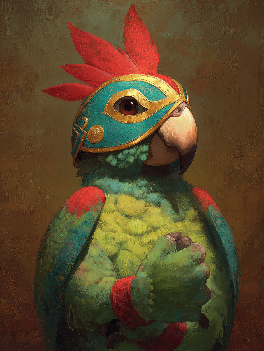 riorik77_Rabid_parrot_wearing_a_luchadore_mask_--ar_34_--v_7_b5eb2f91-817c-4d3b-84f7-697c1dd27716_0.png