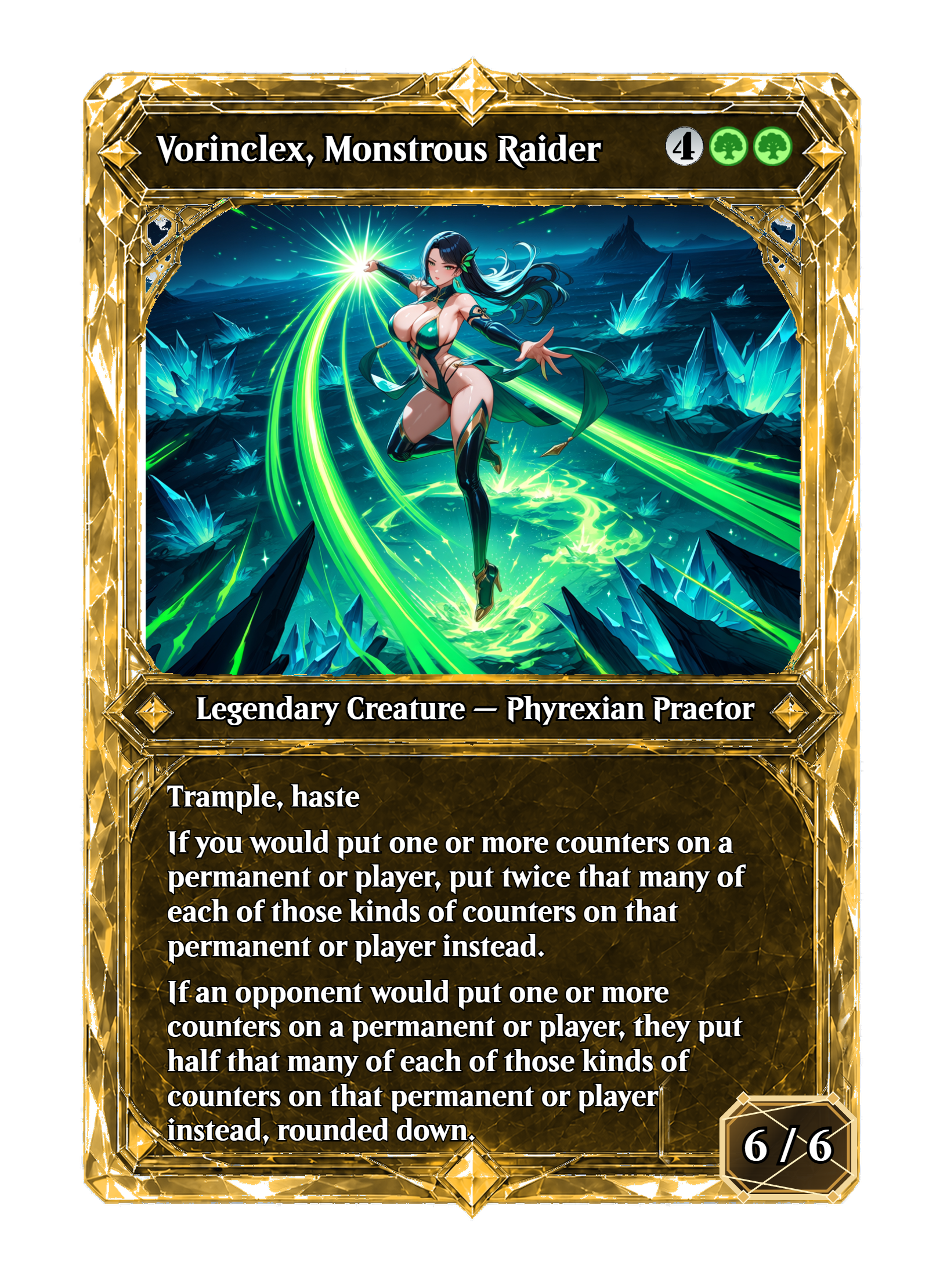 Vorinclex, Monstrous Raider-front-823.png