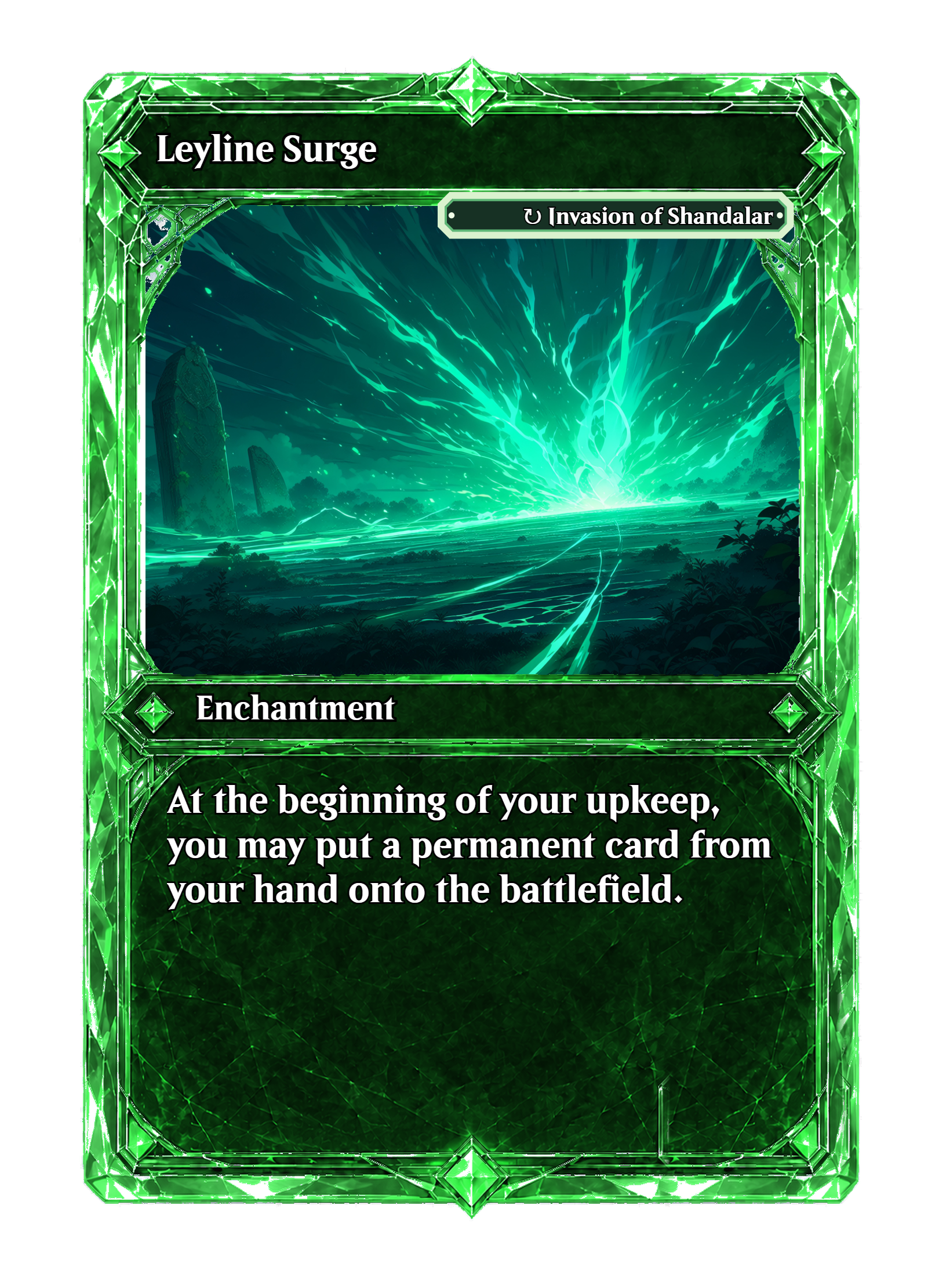 Invasion of Shandalar -- Leyline Surge-back-768.png