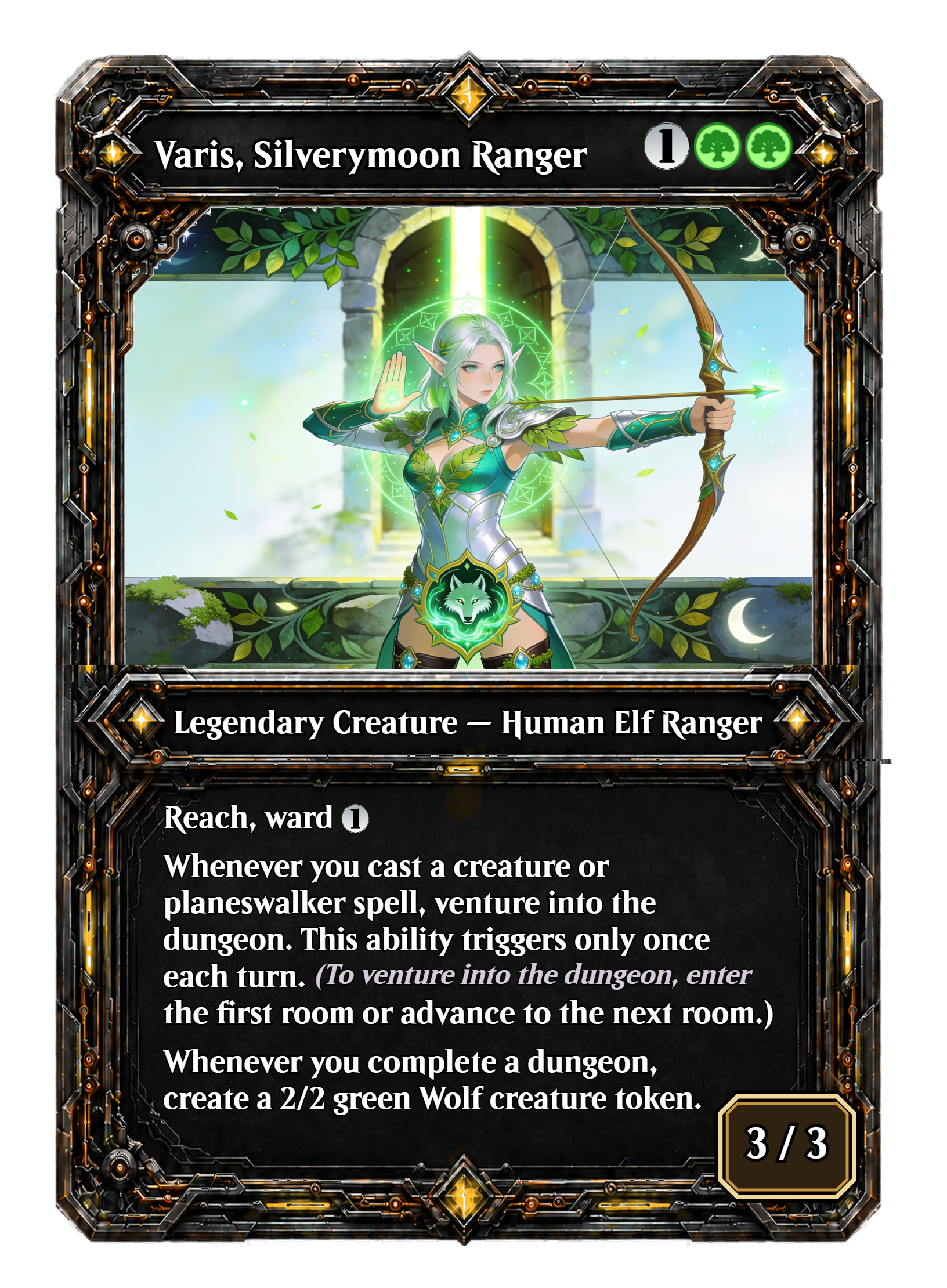 Varis, Silverymoon Ranger-front-617.png