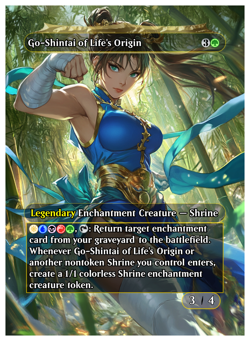 Go-Shintai of Life's Origin (SLD) - Street Fighter