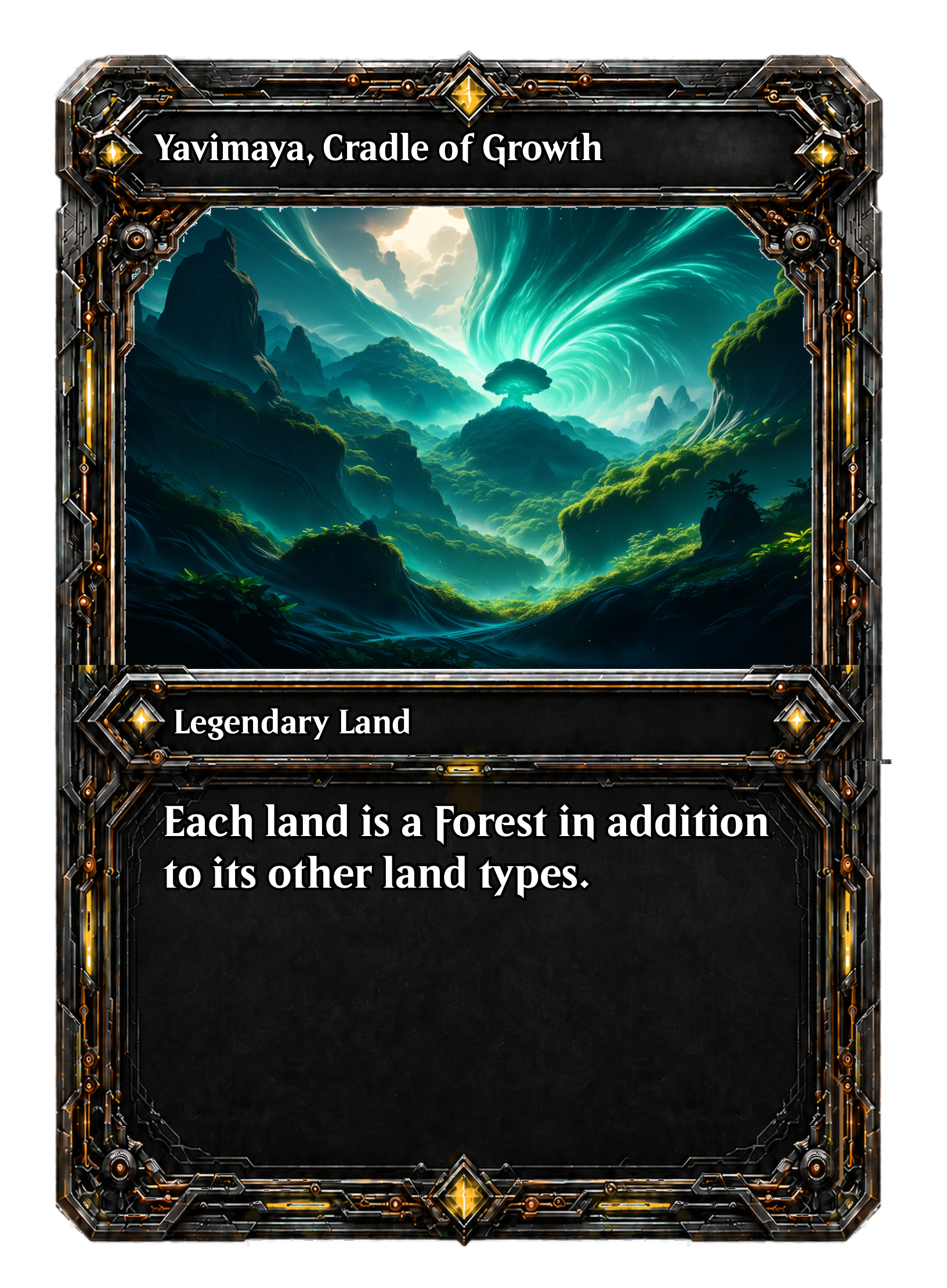 Yavimaya, Cradle of Growth-front-825.png