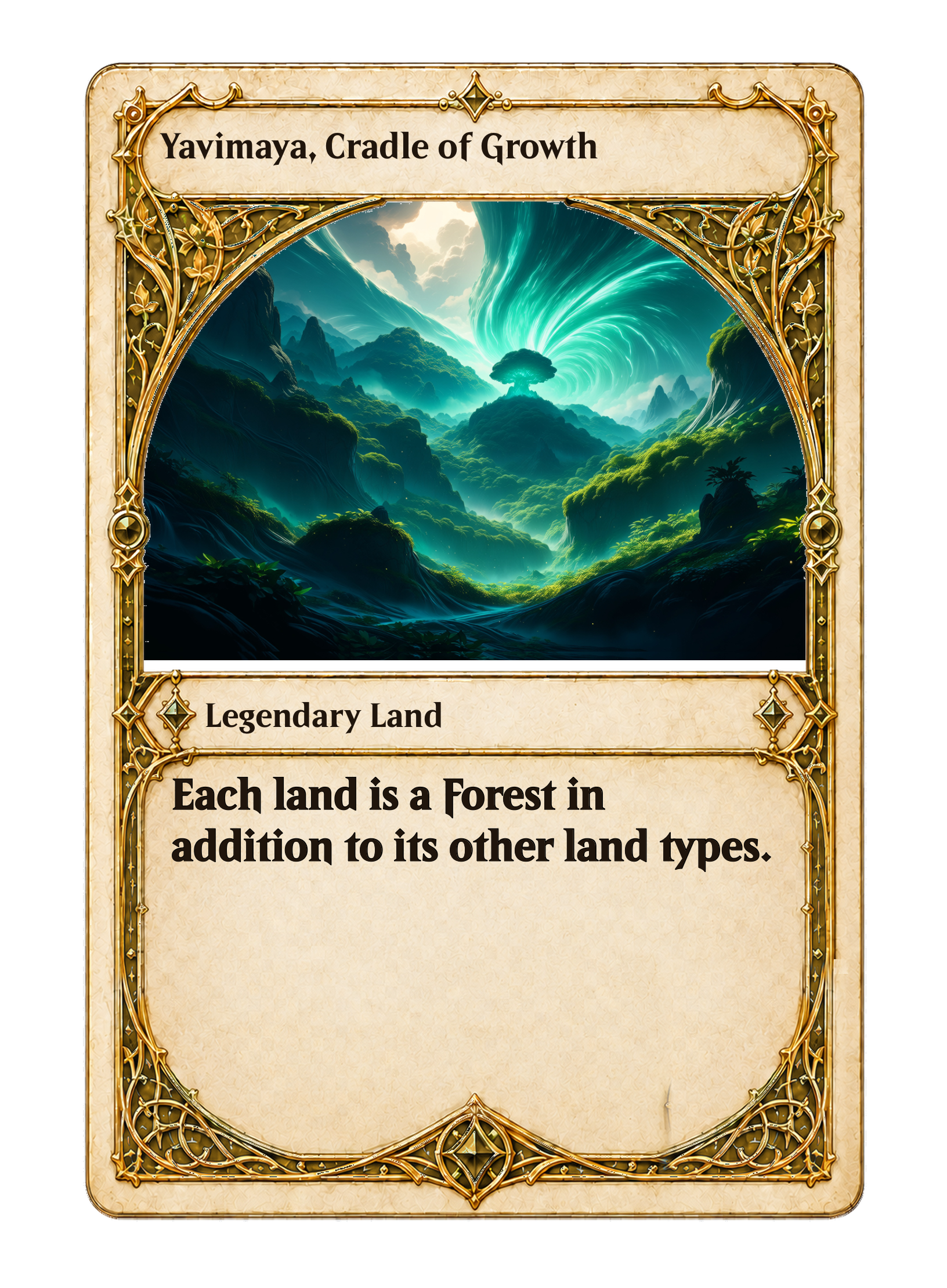 Yavimaya, Cradle of Growth-front-825.png