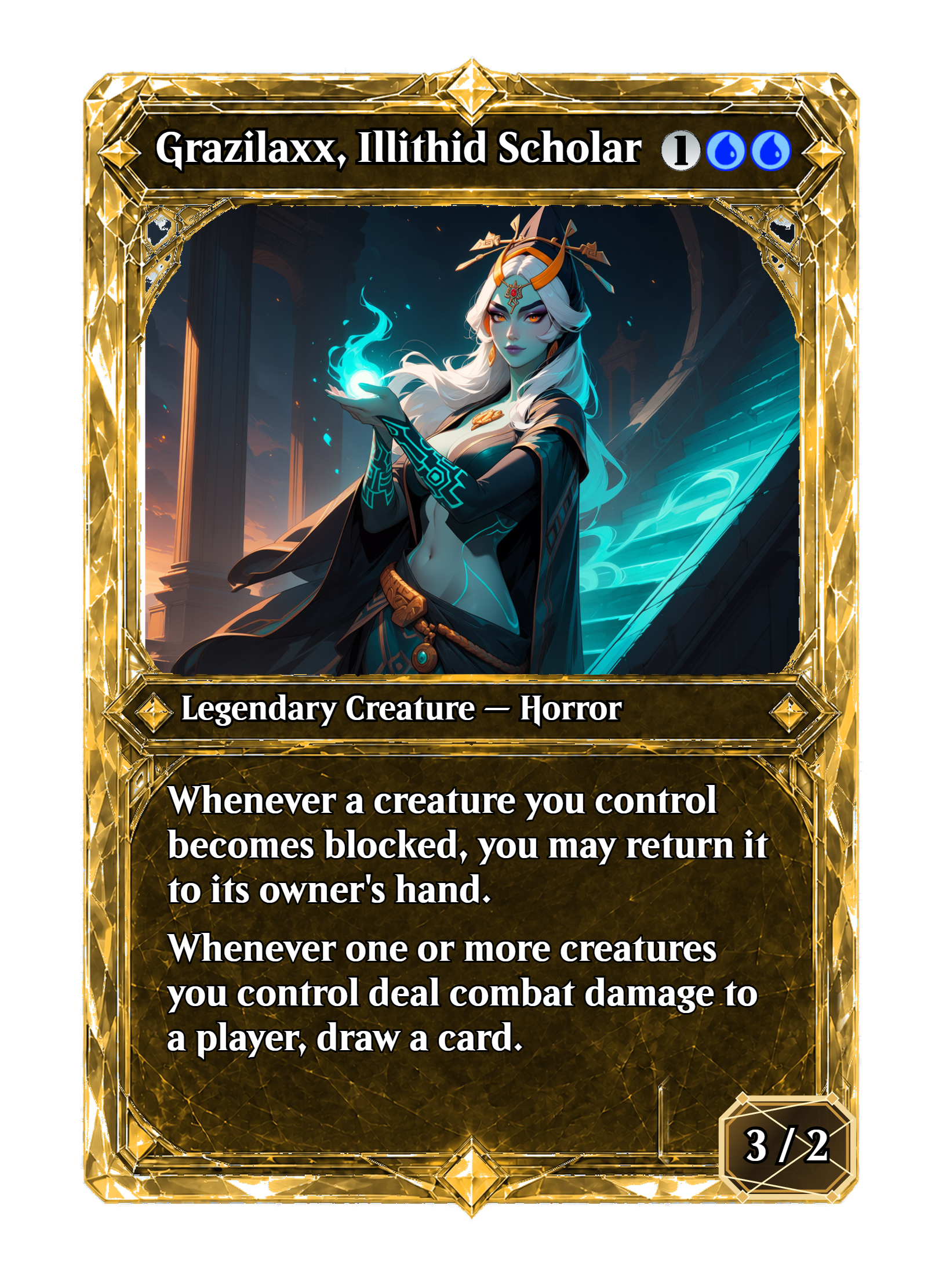 Grazilaxx, Illithid Scholar-front-1578.png