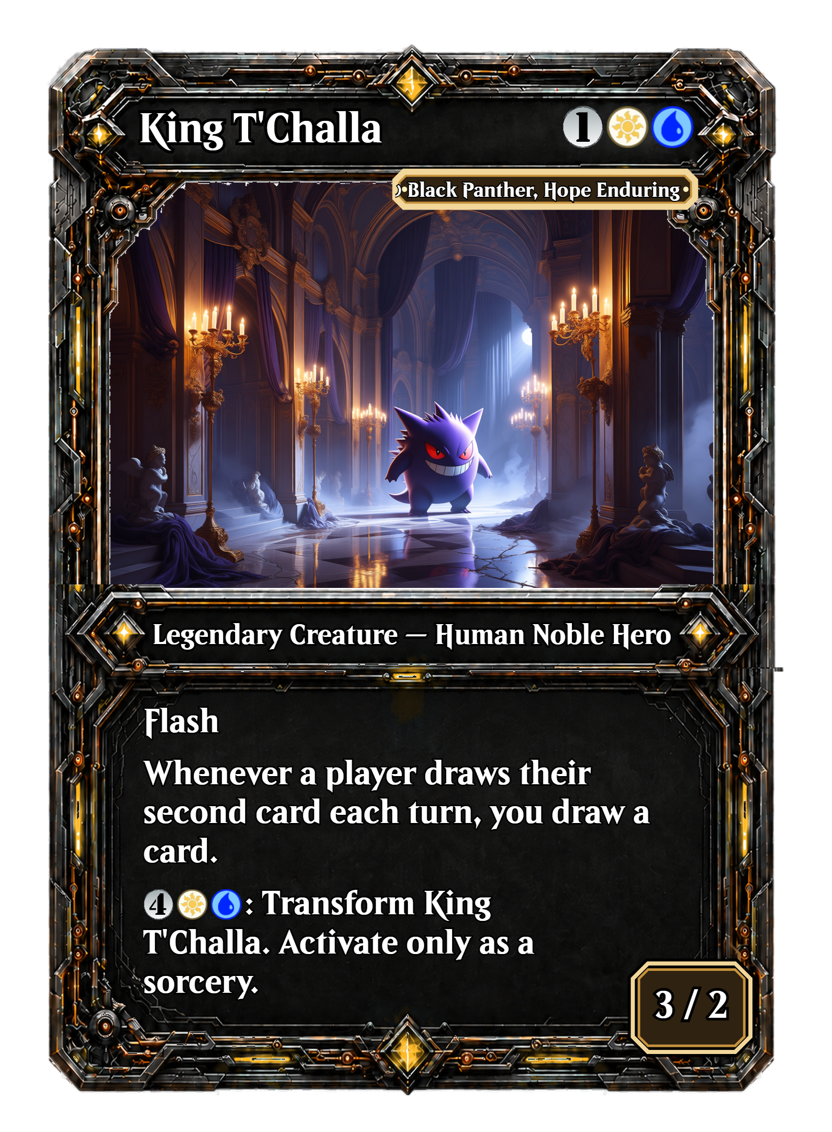 King T'Challa - Black Panther, Hope Enduring-front-1700.png