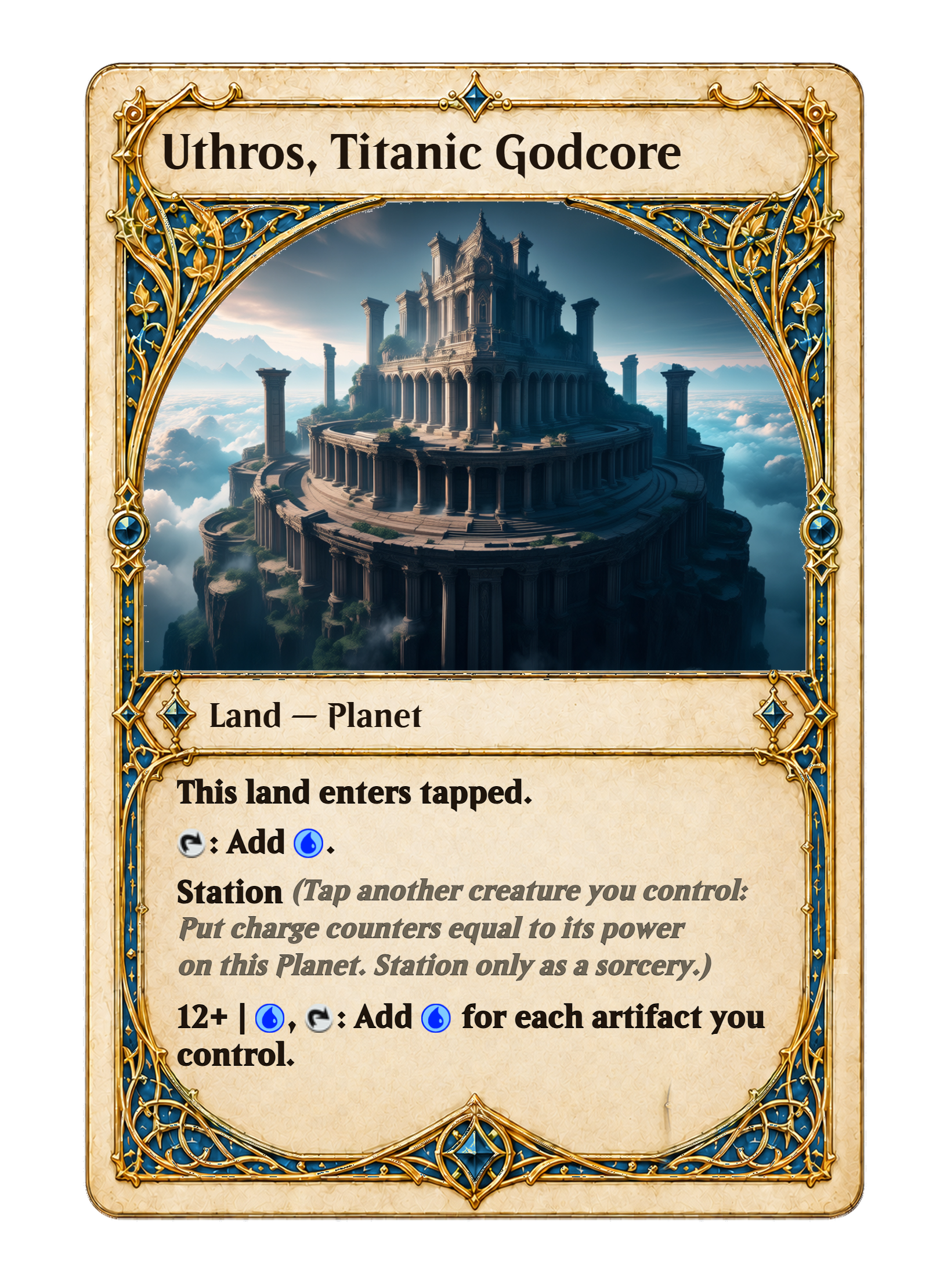 Uthros, Titanic Godcore-front-1751.png