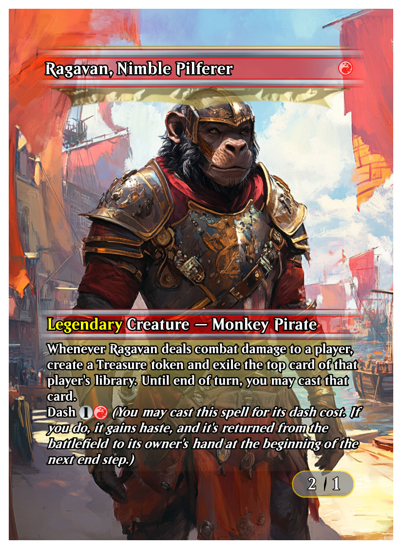 007 - Ragavan Nimble Pilferer.png